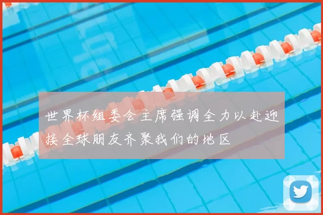 世界杯组委会主席强调全力以赴迎接全球朋友齐聚我们的地区