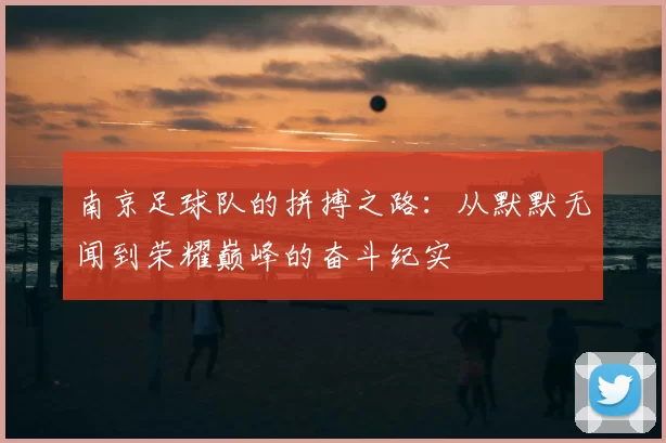 南京足球队的拼搏之路：从默默无闻到荣耀巅峰的奋斗纪实